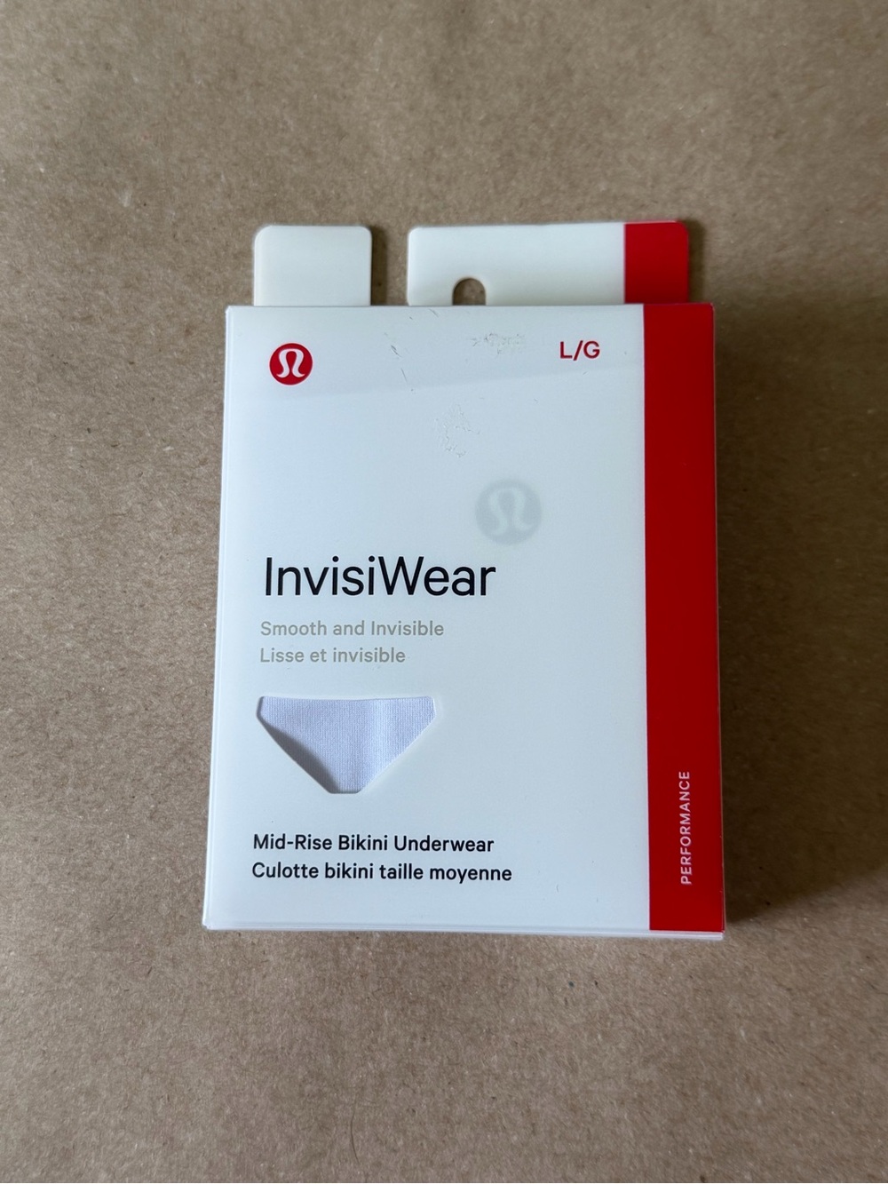 lululemon InvisiWear Mid-Rise Bikini Underwear - SRNB